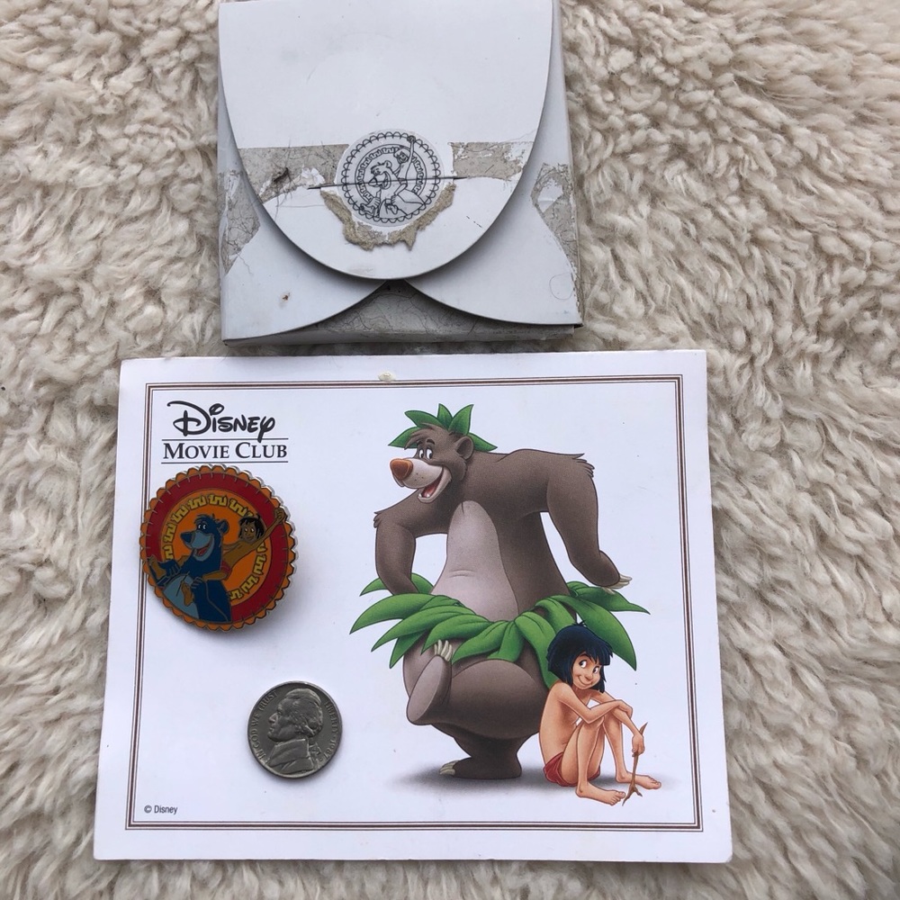 Disney Jungle Book VIP Pin Cert. of Authenticity